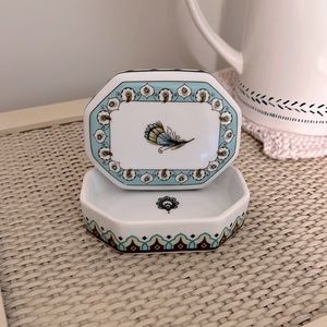 Vera Bradley Trinket Dish with Lid